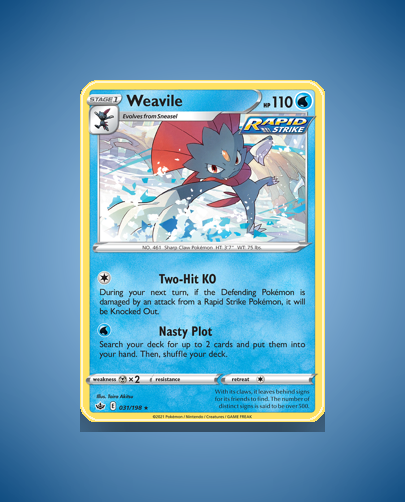 Weavile (Chilling Reign) #31