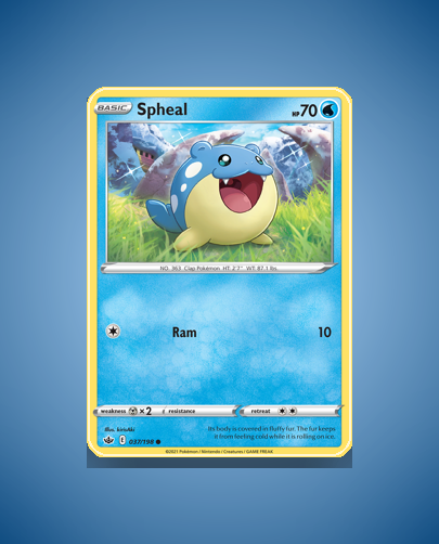 Spheal (Chilling Reign) #37