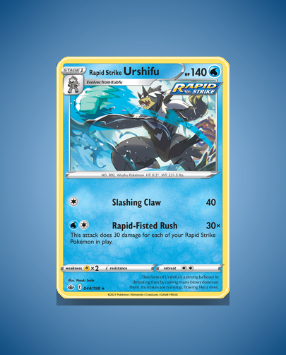 Rapid Strike Urshifu (Chilling Reign) #44