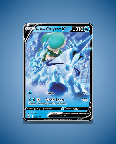 Ice Rider Calyrex V (Chilling Reign) #45