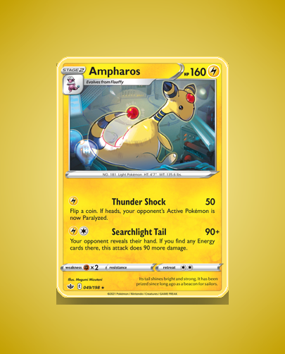 Collector’s Guide: Ampharos (Chilling Reign #49)