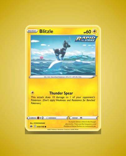 Blitzle (Chilling Reign) #50