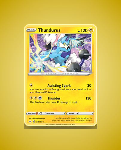 Collector’s Guide: Thundurus (Chilling Reign #52)