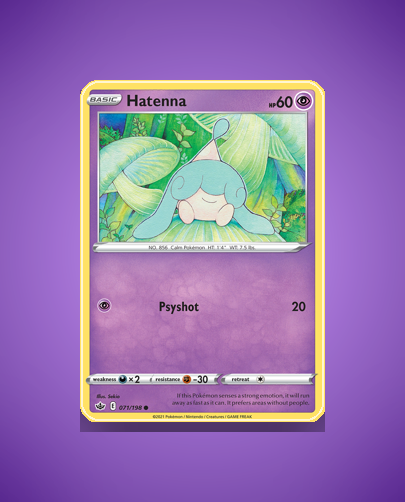 Hatenna (Chilling Reign) #71