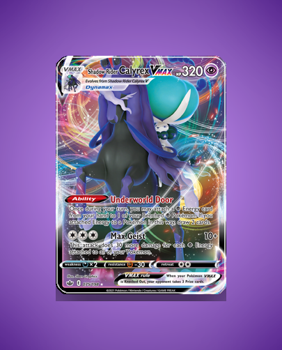 Shadow Rider Calyrex VMAX (Chilling Reign) #75