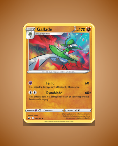 Collector’s Guide: Gallade (Chilling Reign #81)