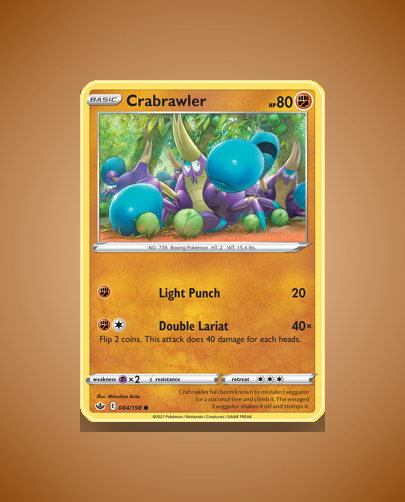 Crabrawler (Chilling Reign) #84