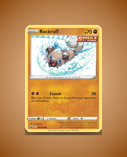 Collector’s Guide: Rockruff (Chilling Reign #86)