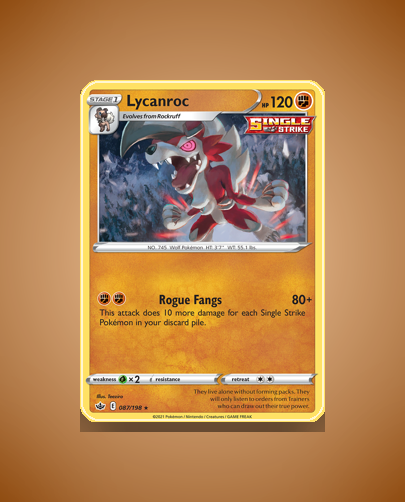 Lycanroc (Chilling Reign) #87