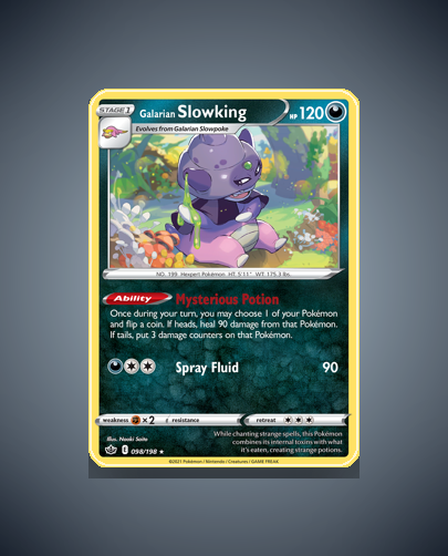 Collector’s Guide: Galarian Slowking (Chilling Reign #98)