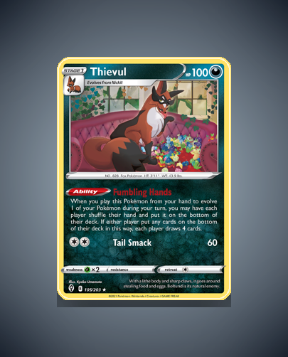Collector’s Guide: Thievul (Evolving Skies #105)