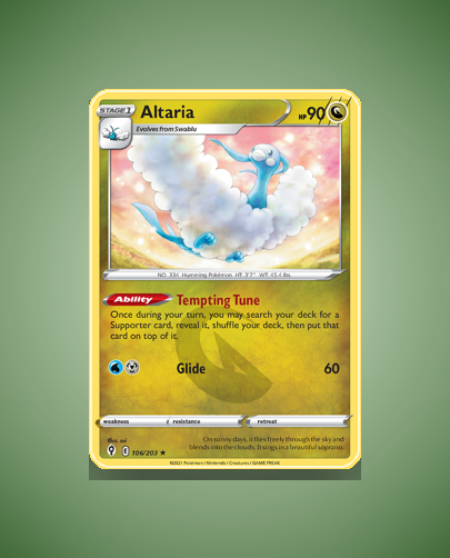 Collector’s Guide: Altaria (Evolving Skies #106)