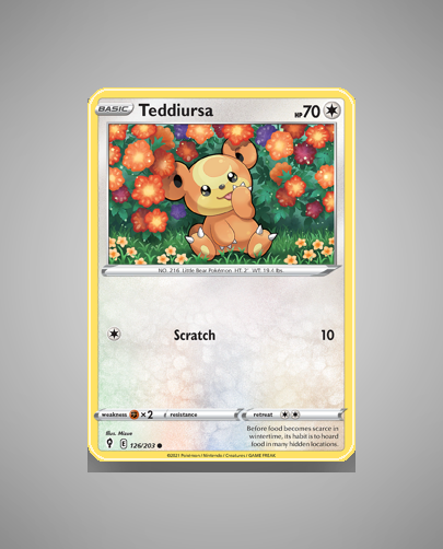 Teddiursa (Evolving Skies) #126