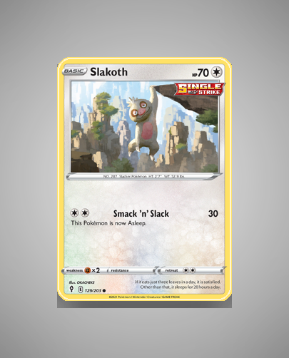 Slakoth (Evolving Skies) #129