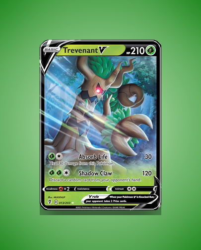 Collector’s Guide: Trevenant V (Evolving Skies #13)