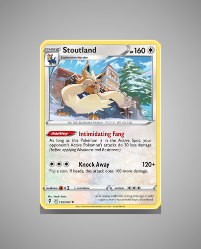 Collector’s Guide: Stoutland (Evolving Skies #135)