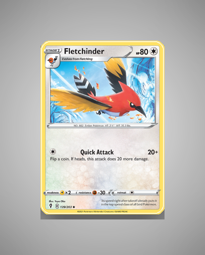 Collector’s Guide: Fletchinder (Evolving Skies #139)