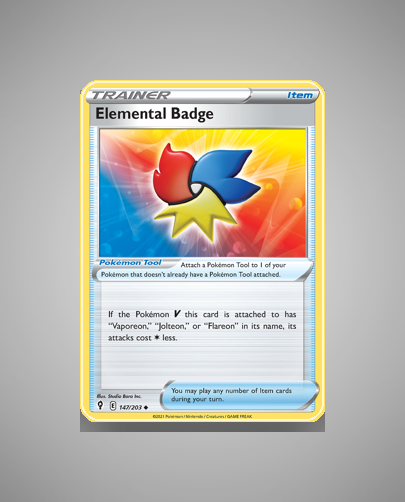 Collector’s Guide: Elemental Badge (Evolving Skies #147)