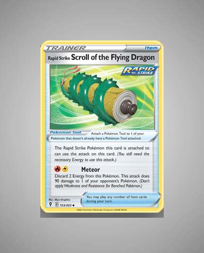 Rapid Strike Scroll of the Flying Dragon (Evolving Skies) #153