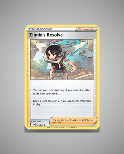 Zinnia's Resolve (Evolving Skies) #164