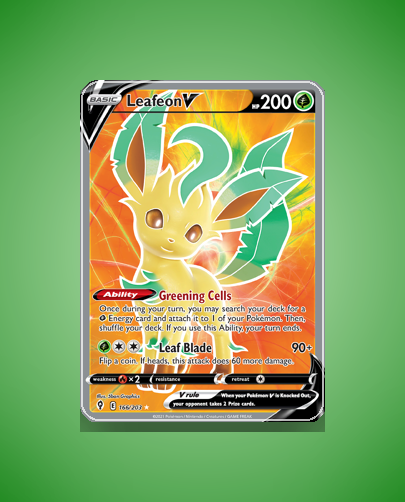 Leafeon V (Evolving Skies) #166