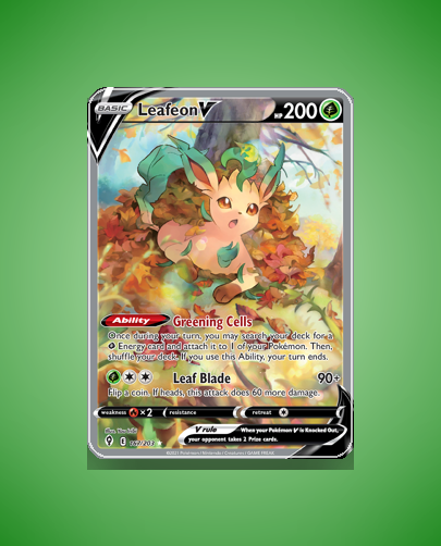 Collector’s Guide: Leafeon V (Evolving Skies #167)