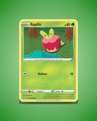 Collector’s Guide: Applin (Evolving Skies #17)