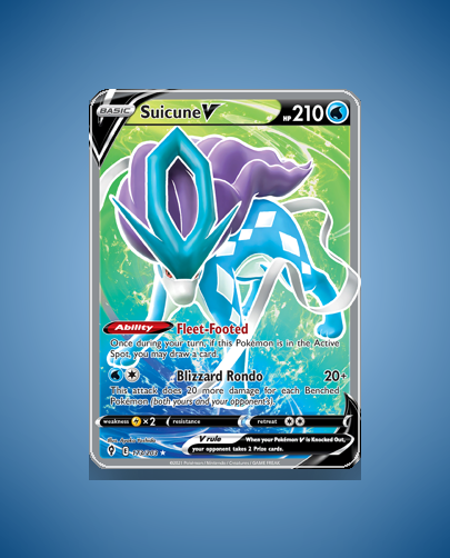 Suicune V (Evolving Skies) #173