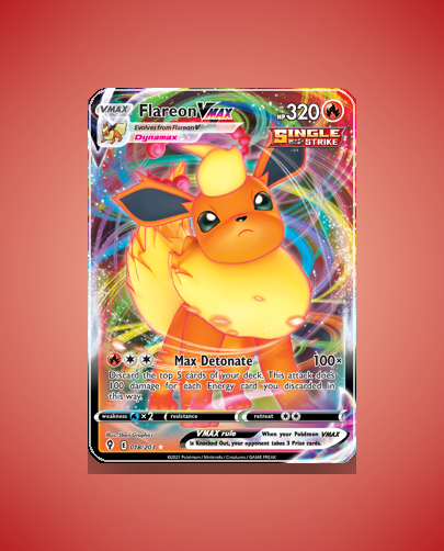 Collector’s Guide: Flareon VMAX (Evolving Skies #18)