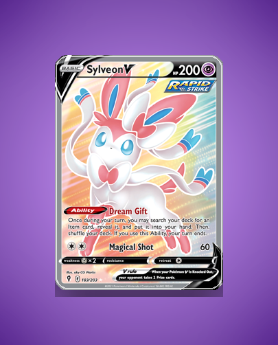 Collector’s Guide: Sylveon V (Evolving Skies #183)