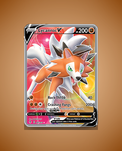 Lycanroc V (Evolving Skies) #187