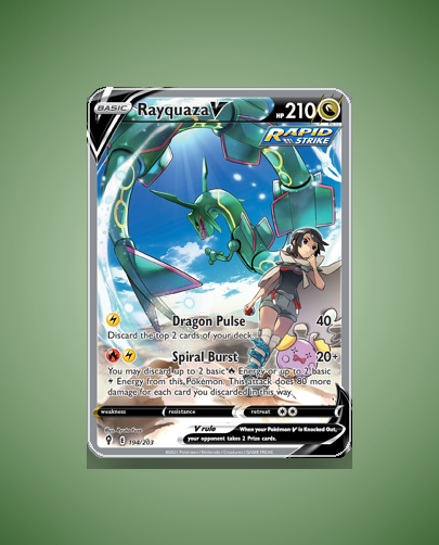 Rayquaza V (Evolving Skies) #194