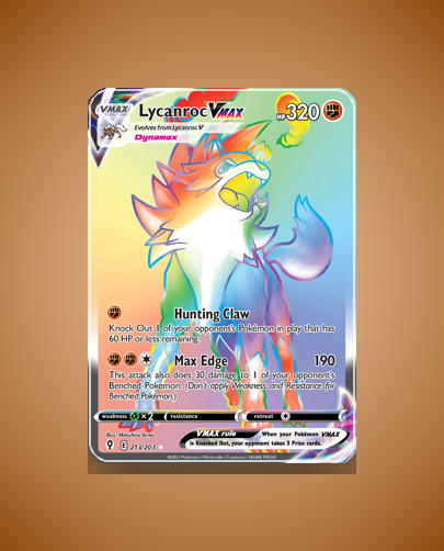 Lycanroc VMAX (Evolving Skies) #213