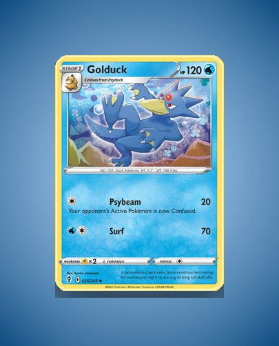 Collector’s Guide: Golduck (Evolving Skies #25)