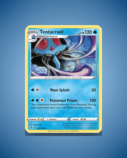 Collector’s Guide: Tentacruel (Evolving Skies #27)