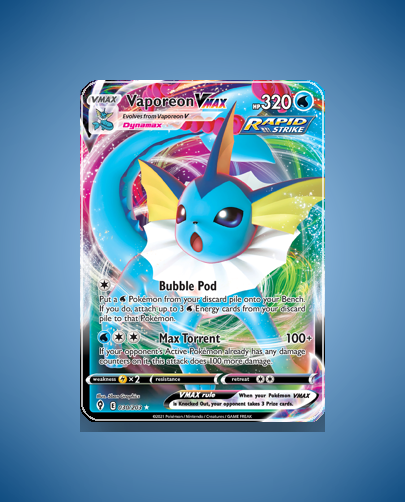 Vaporeon VMAX (Evolving Skies) #30