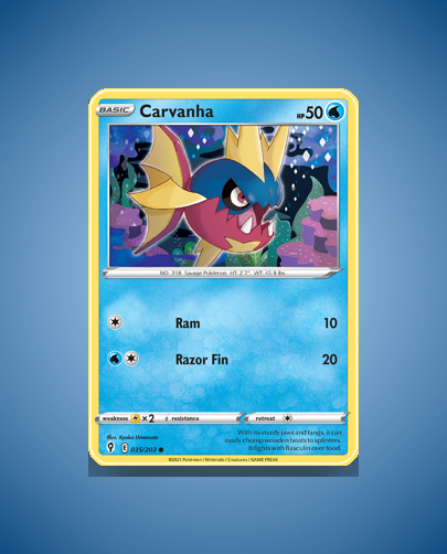 Collector’s Guide: Carvanha (Evolving Skies #35)