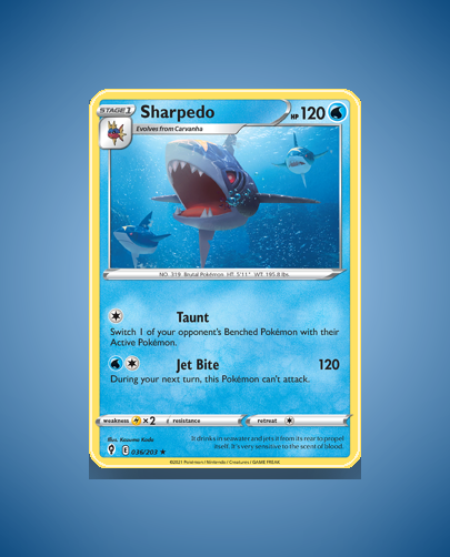 Collector’s Guide: Sharpedo (Evolving Skies #36)