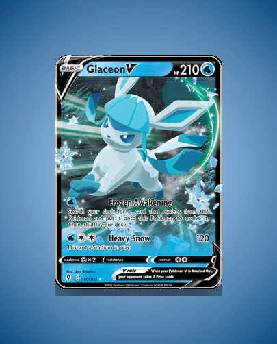 Glaceon V (Evolving Skies) #40