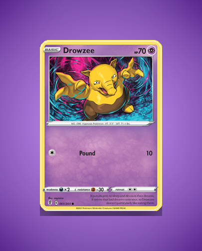 Collector’s Guide: Drowzee (Evolving Skies #61)