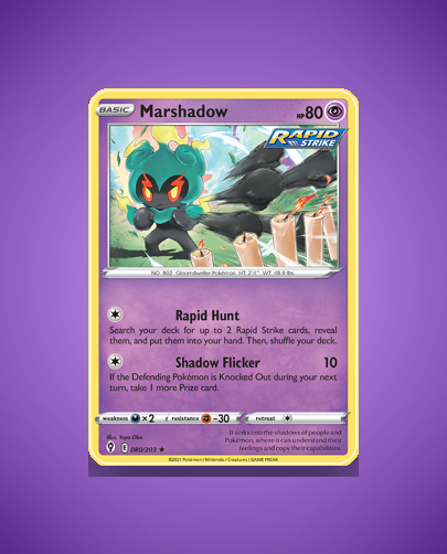 Collector’s Guide: Marshadow (Evolving Skies #80)