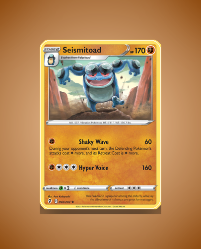 Collector’s Guide: Seismitoad (Evolving Skies #90)