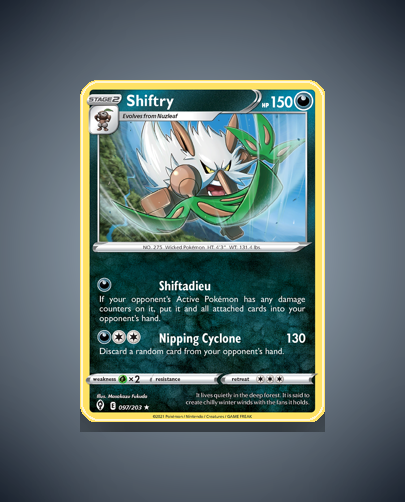 Collector’s Guide: Shiftry (Evolving Skies #97)