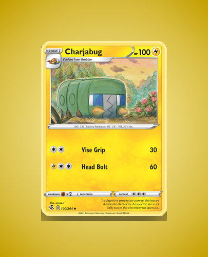 Charjabug (Fusion Strike) #100