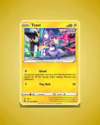Toxel (Fusion Strike) #106