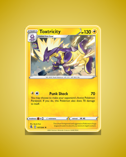 Toxtricity (Fusion Strike) #107