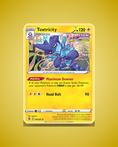 Toxtricity (Fusion Strike) #108