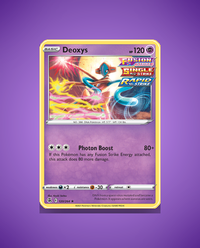 Deoxys (Fusion Strike) #120