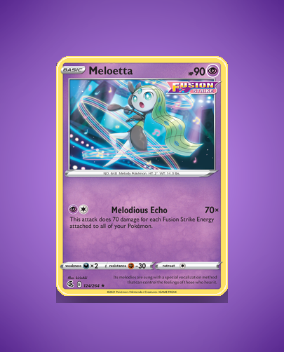 Meloetta (Fusion Strike) #124