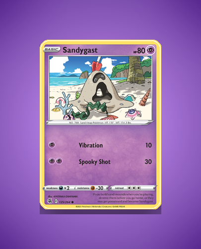 Collector’s Guide: Sandygast (Fusion Strike #125)